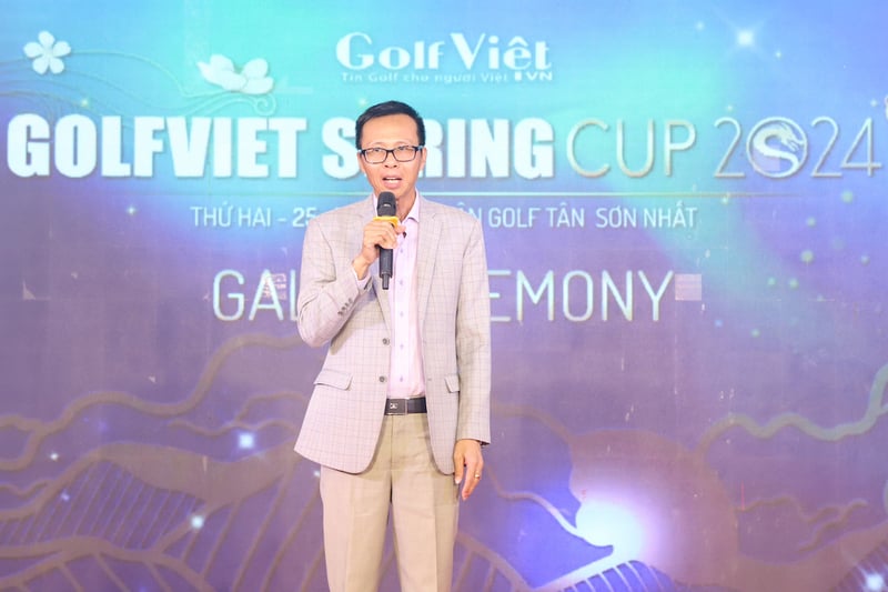 Ông Lương Hoàng Hưng - Trưởng BTC giải GolfViet Spring Cup 2024