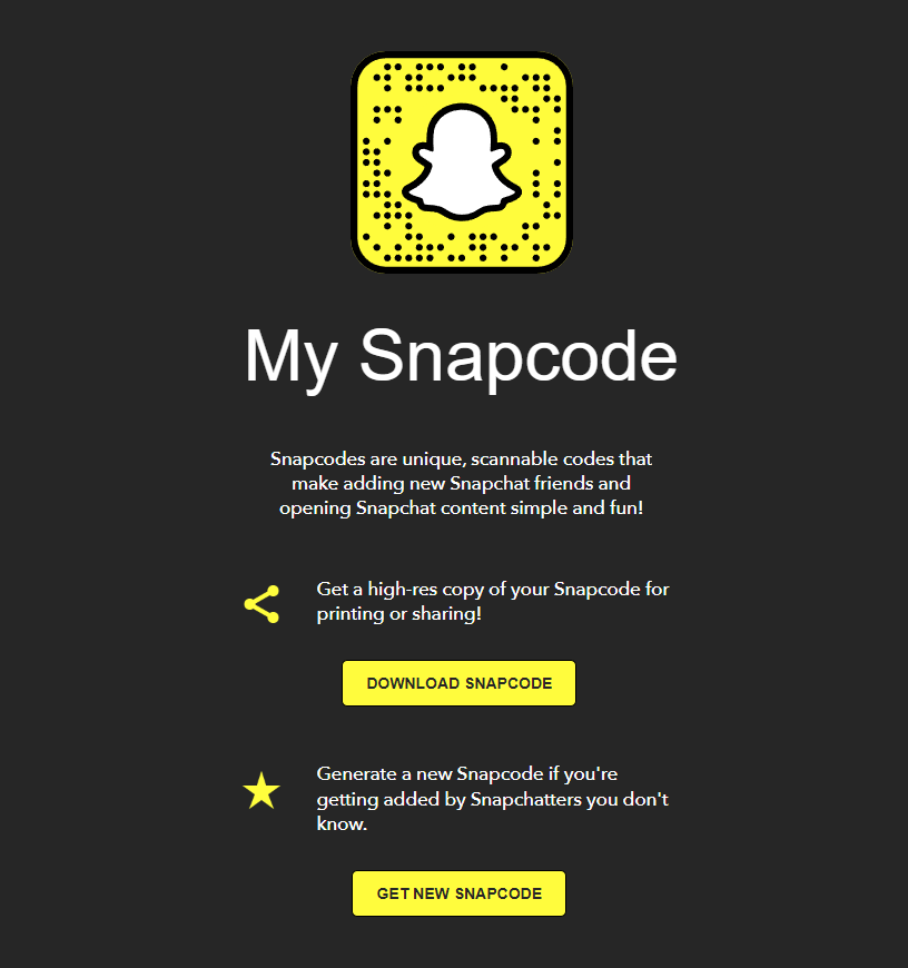 The Snapcode 