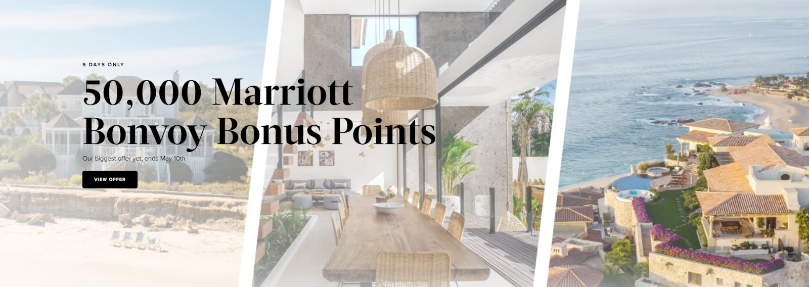 Earn 50,000 Points with Homes & Villas by Marriott Bonvoy