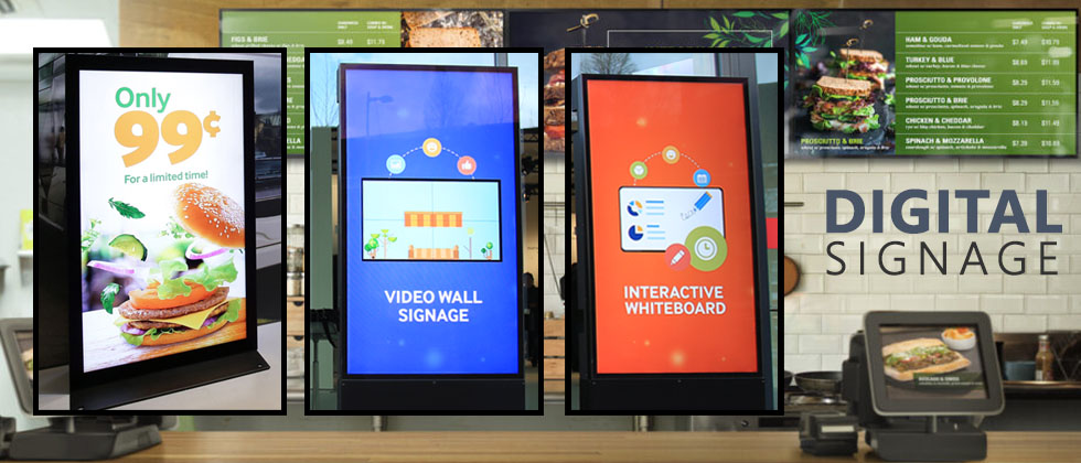 Customize your content for the better. Source: Crispin Associates. Customized Digital Signage - Rev Interactive 