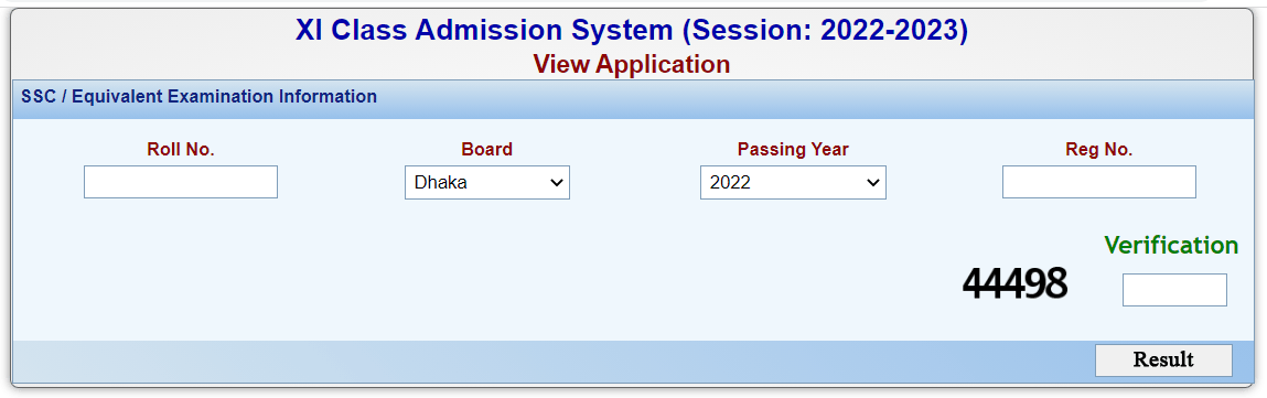 hsc admission result 2023 method 03