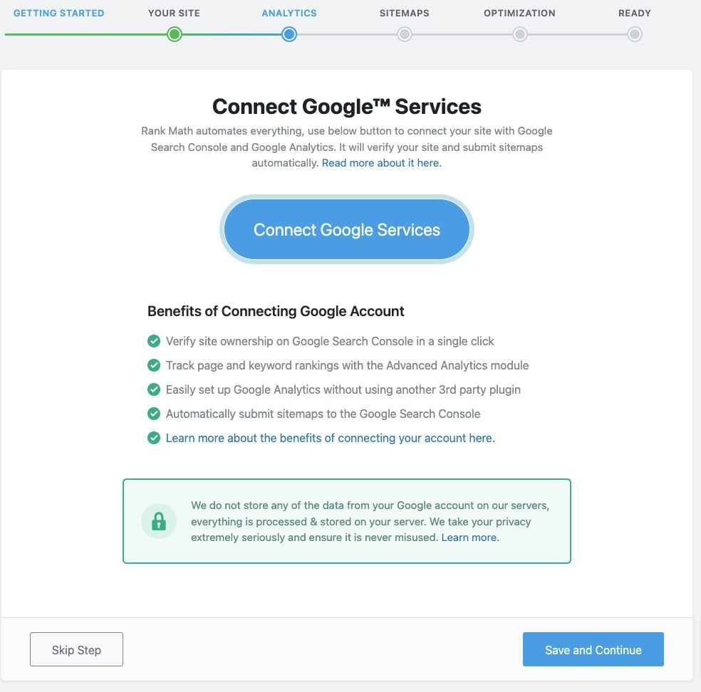 Connect Google Services With Rank Math SEO Plugin