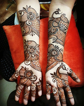 BACK HAND MEHNDI DESIGN PHOTOS