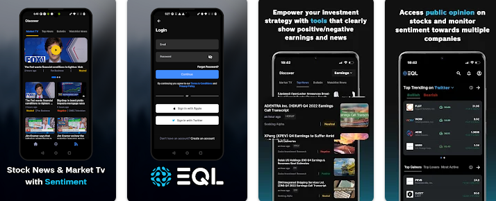 EQL Trading and Investing App