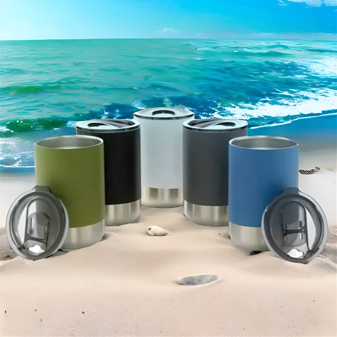 Recycled Stainless Steel Thermal Tumbler