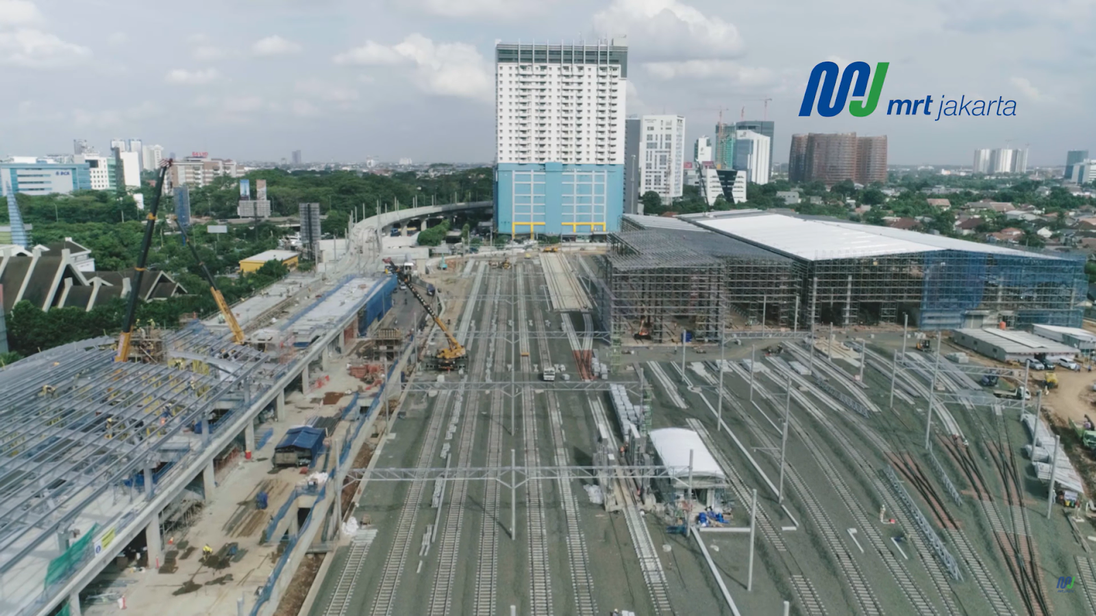 MRT Jakarta before operating. Source:&nbsp;YouTube MRTv