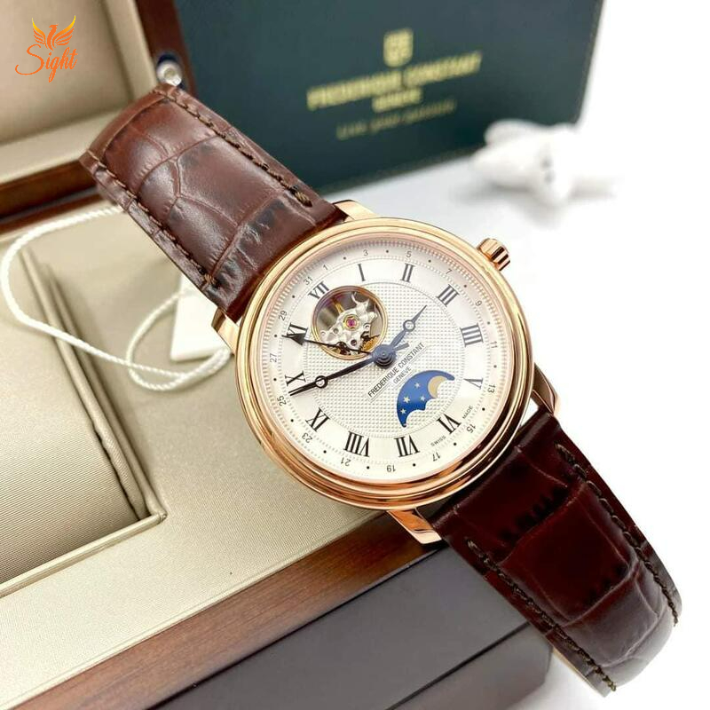 Bộ máy hoạt động của đồng hồ Frederique Constant sở hữu độ chính xác cao