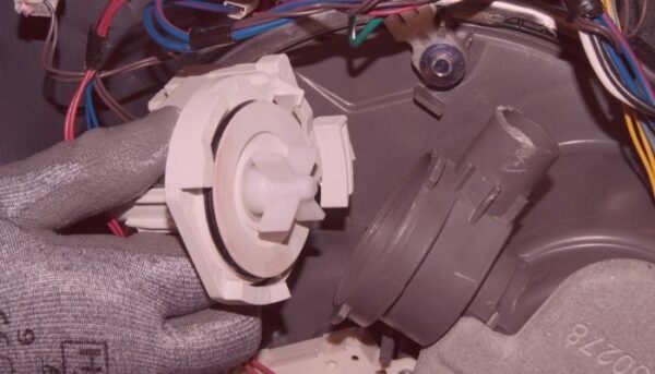 faulty drain pump