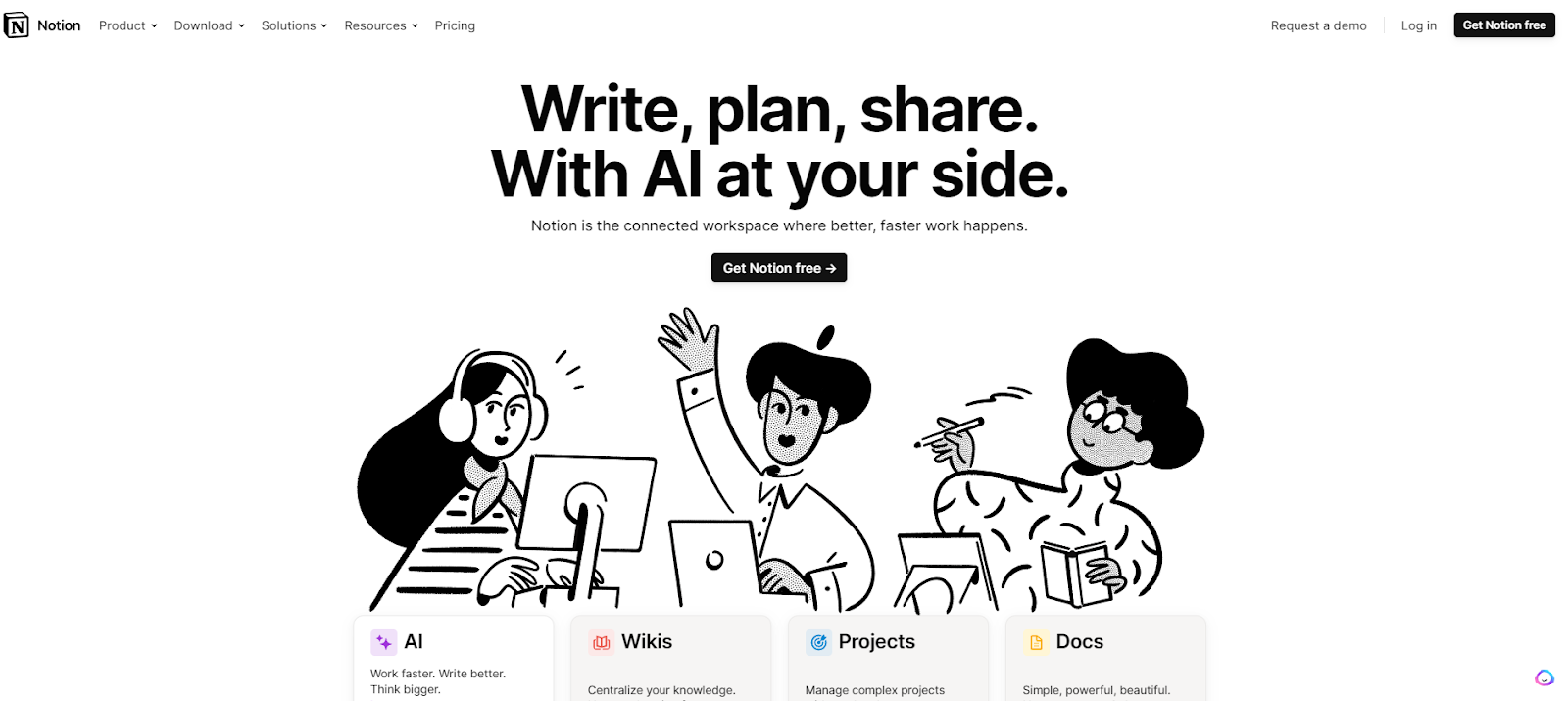 Write, Plan, Share with AI at your side with Notion