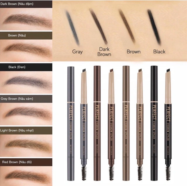 Chì kẻ mày Missha Perfect Eyebrow Styler