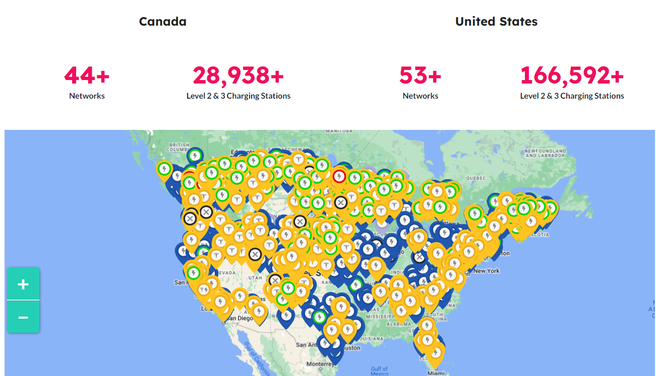 North America's Charging Infrastructure is Growing Exponentially