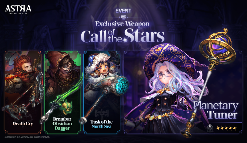 ASTRA Knights of Veda Call of the Stars Event
