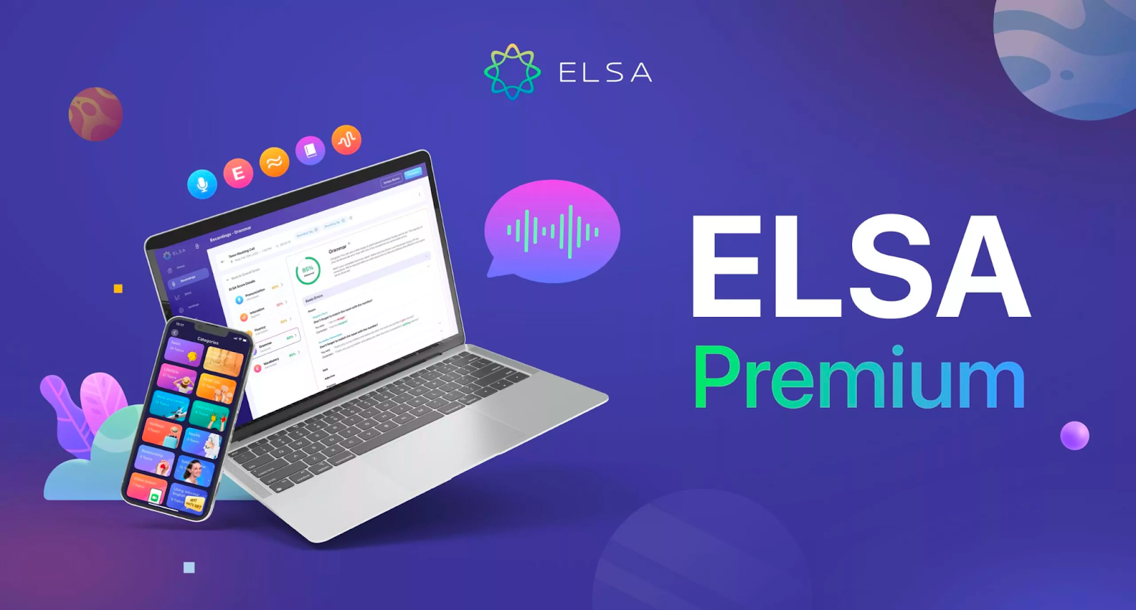 gói học tiếng Anh cao cấp ELSA Premium