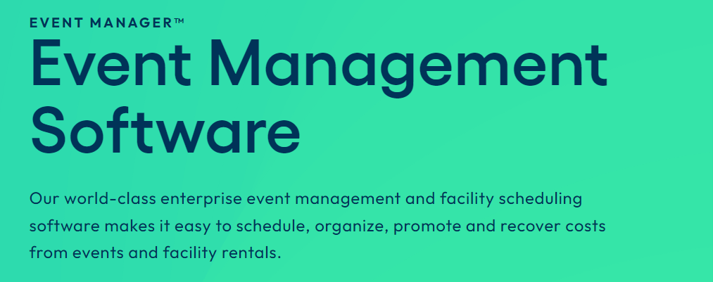 Venue Management Software