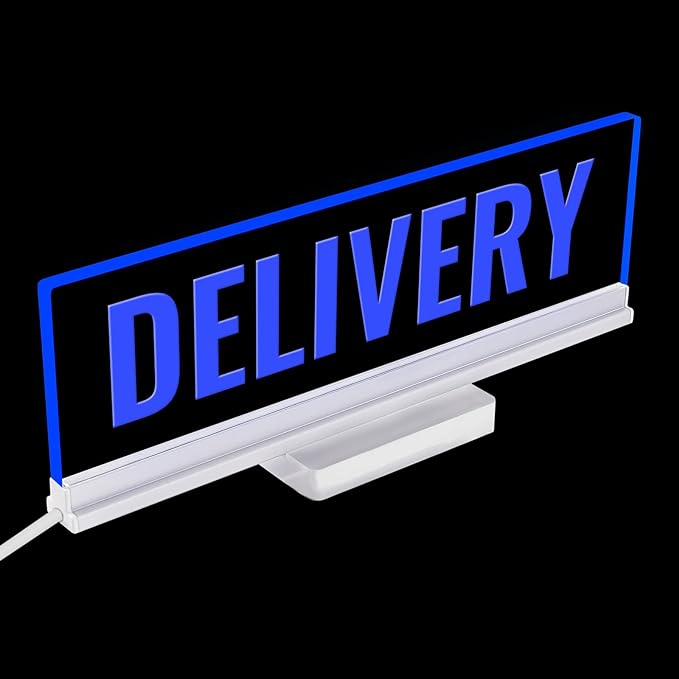 delivery sign