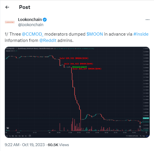 Reddit Removes Moderators Over Alleged Moon Token Insider Trading