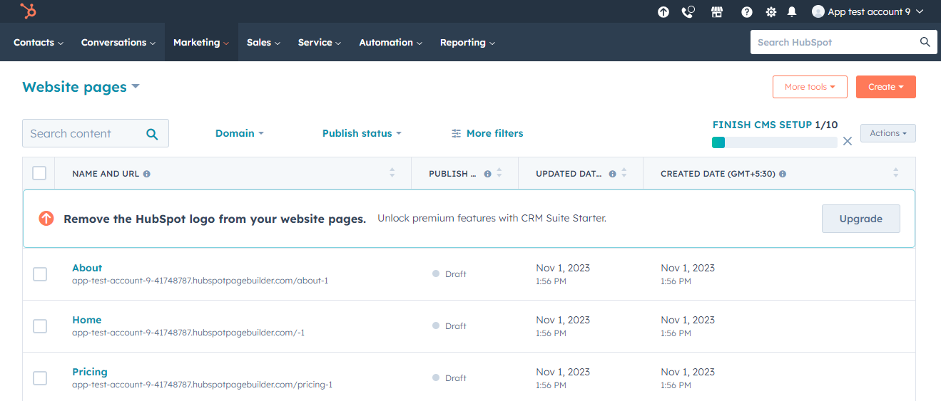 HubSpot CMS Migration for Web Insights