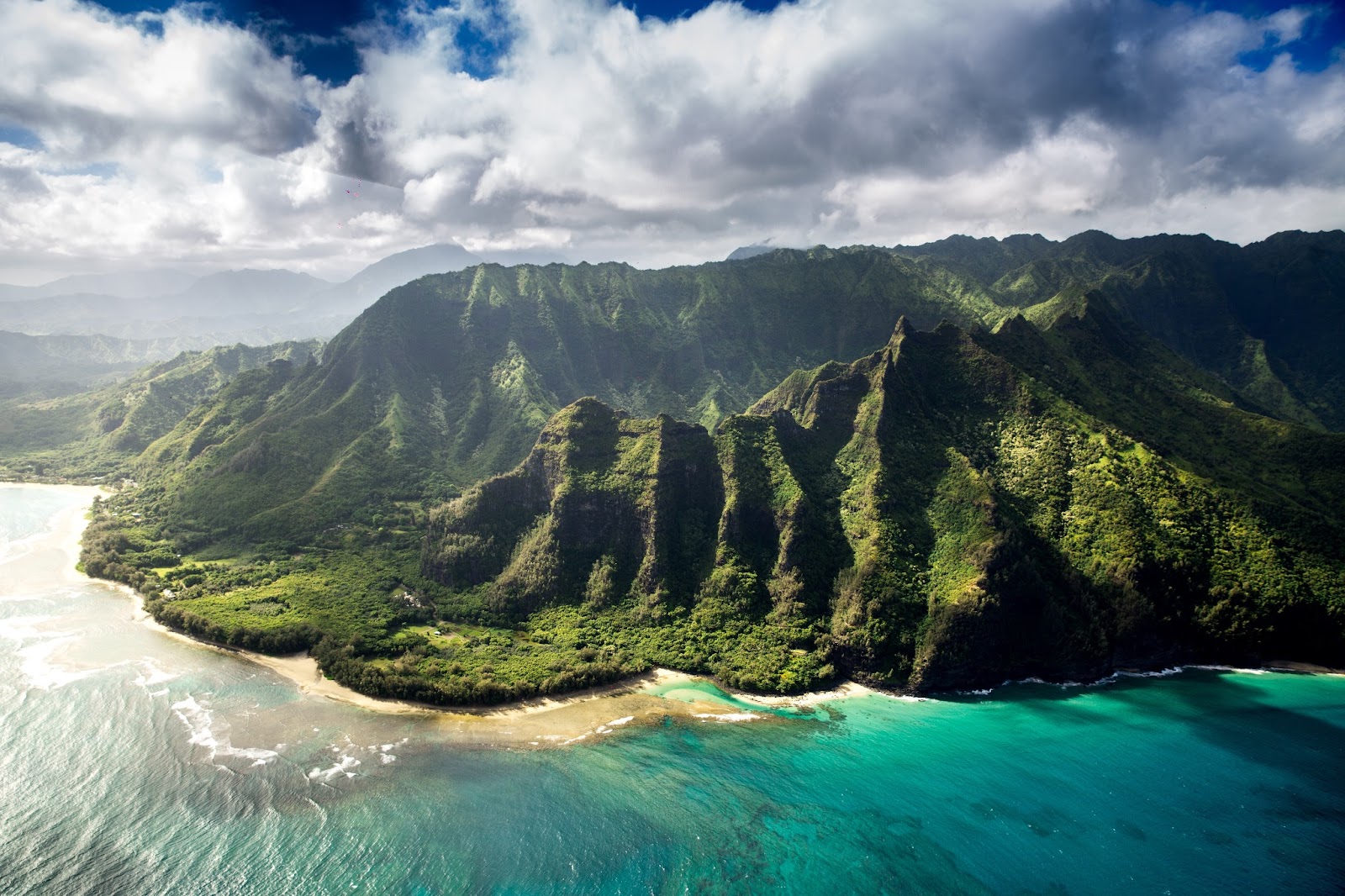 Scenic helicopter tour over Hawaii's volcanic terrain and breathtaking landscape.
