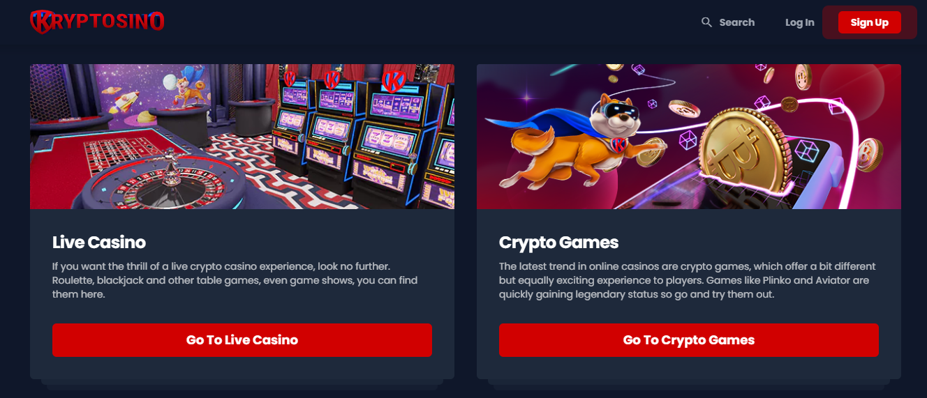 Kryptosino Casino Honest