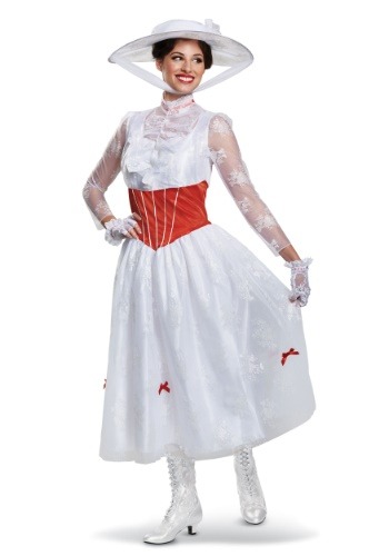 mary poppins costume for seniors and retirees