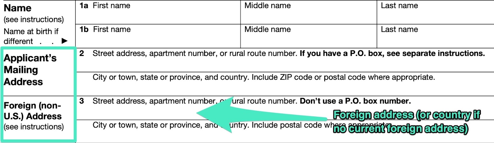 NAME AND ADDRESS W-7