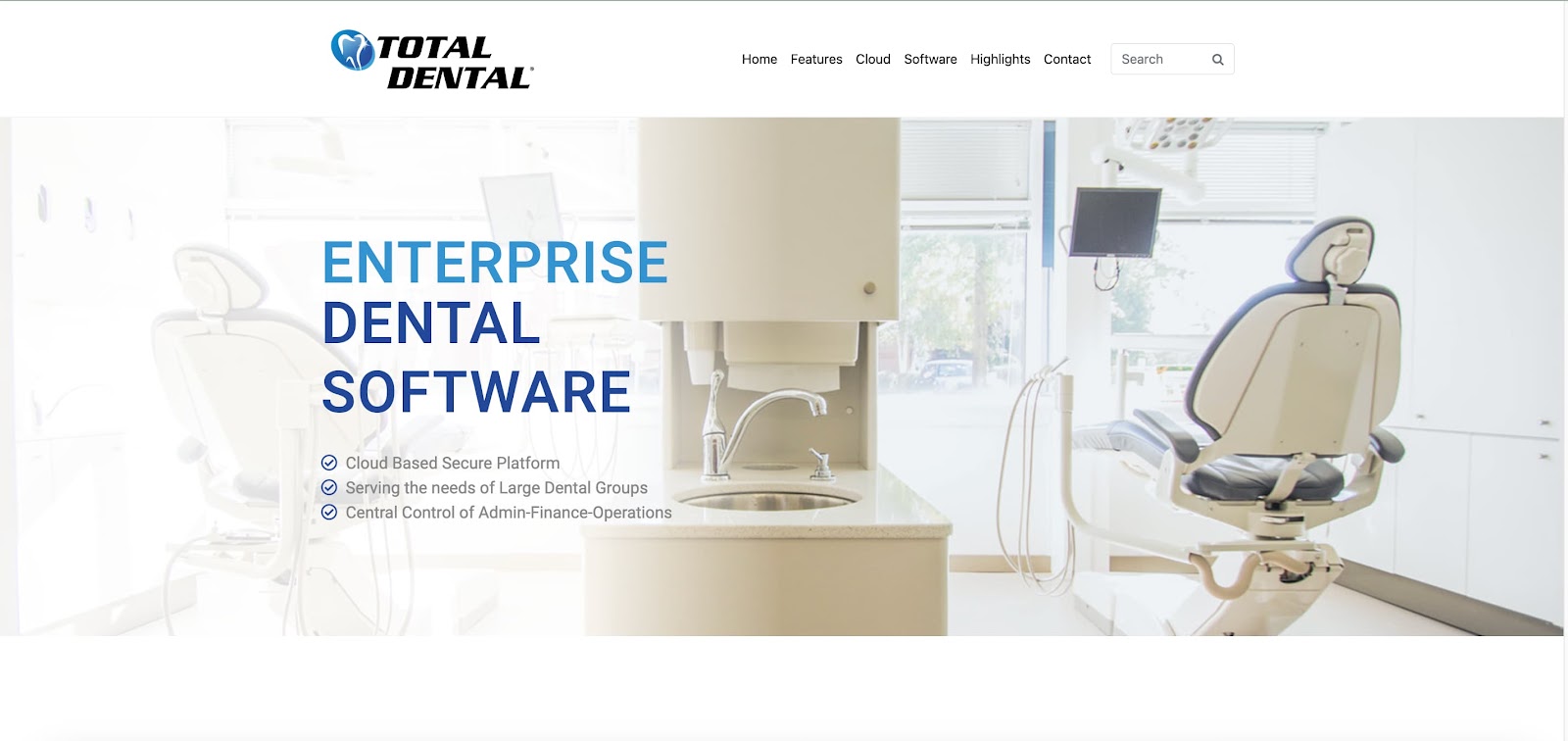total dental electronic health records and dental practice management solution