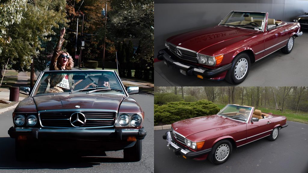 Beyonce Mercedes-Benz 560 SL Convertible 