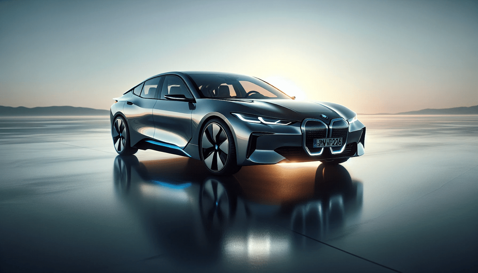 Sleek design of the 2024 BMW i5