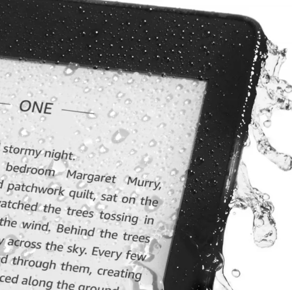Kindle Paperwhite 4 có cạnh được bo tròn và lớp phủ cao su mềm