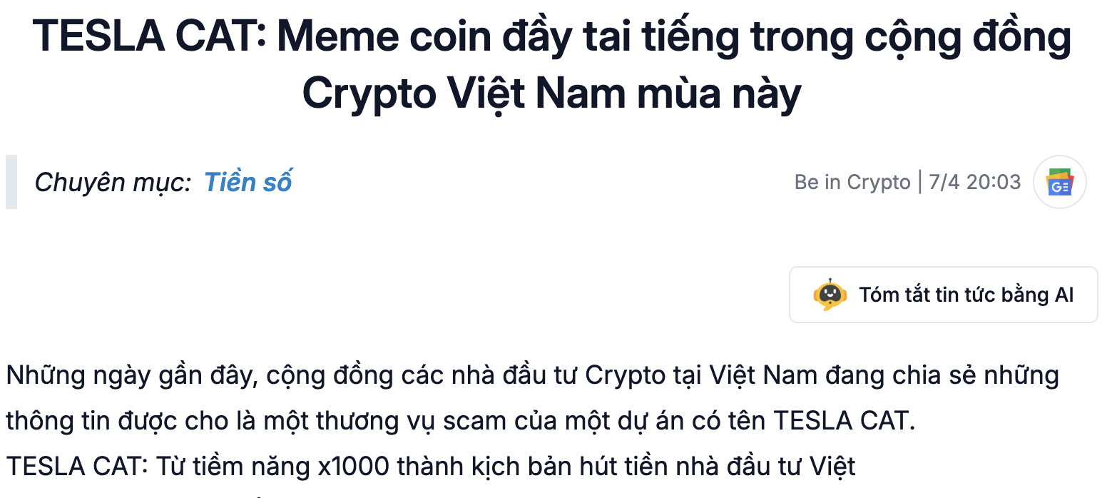 <a href="https://stockbiz.vn/tin-tuc/tesla-cat-meme-coin-day-tai-tieng-trong-cong-dong-crypto-viet-nam-mua-nay/24521189">TESLA CAT: Meme coin đầy tai tiếng trong cộng đồng Crypto Việt Nam mùa này</a>