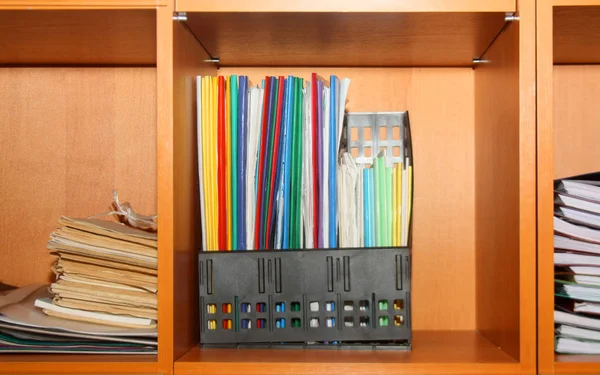 Documents secured properly into a file cabinet