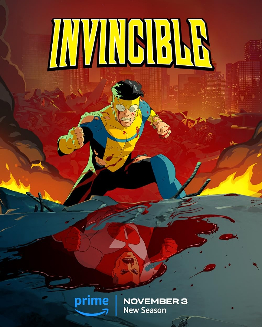 invincible season 2: part 1 official cover