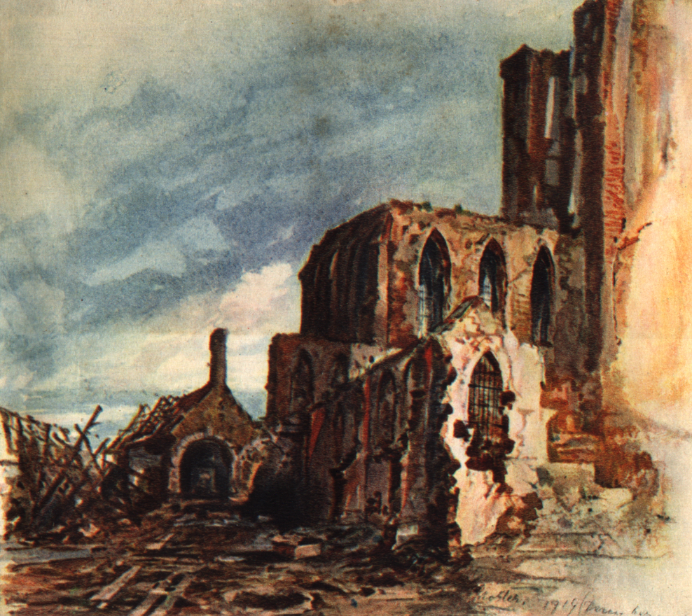 A painting of a ruined building

Description automatically generated with low confidence