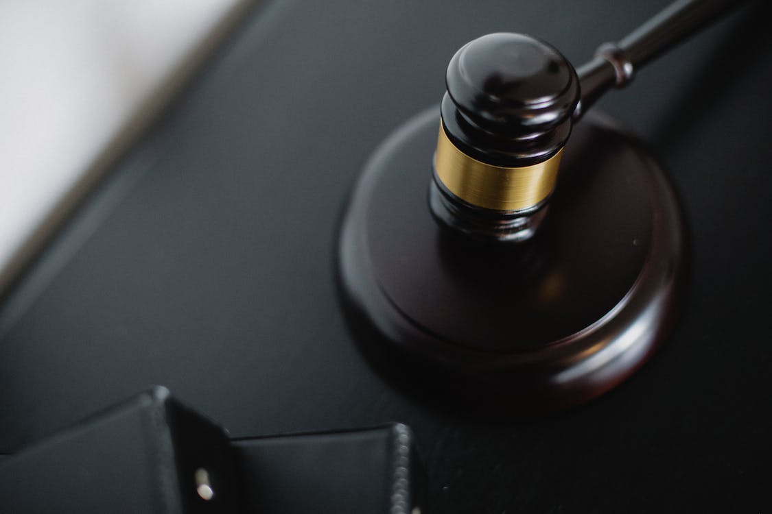 Free Close-up Photo of a Wooden Gavel  Stock Photo