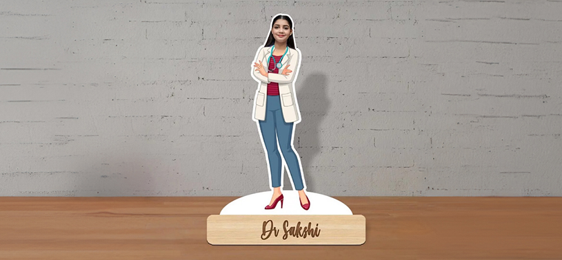 3d caricatures for doctors