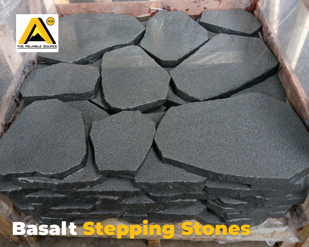 Vietnam Black Basalt Stepping Stones