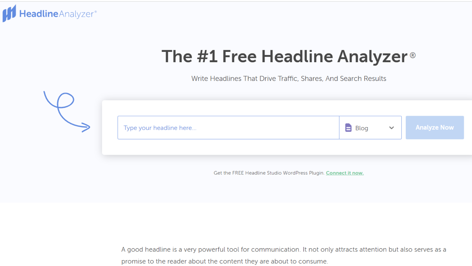 5. CoSchedule Headline Analyzer: AI TOOLS FOR TWITTER