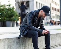 Image of Man in casual chic attire with Chelsea boots