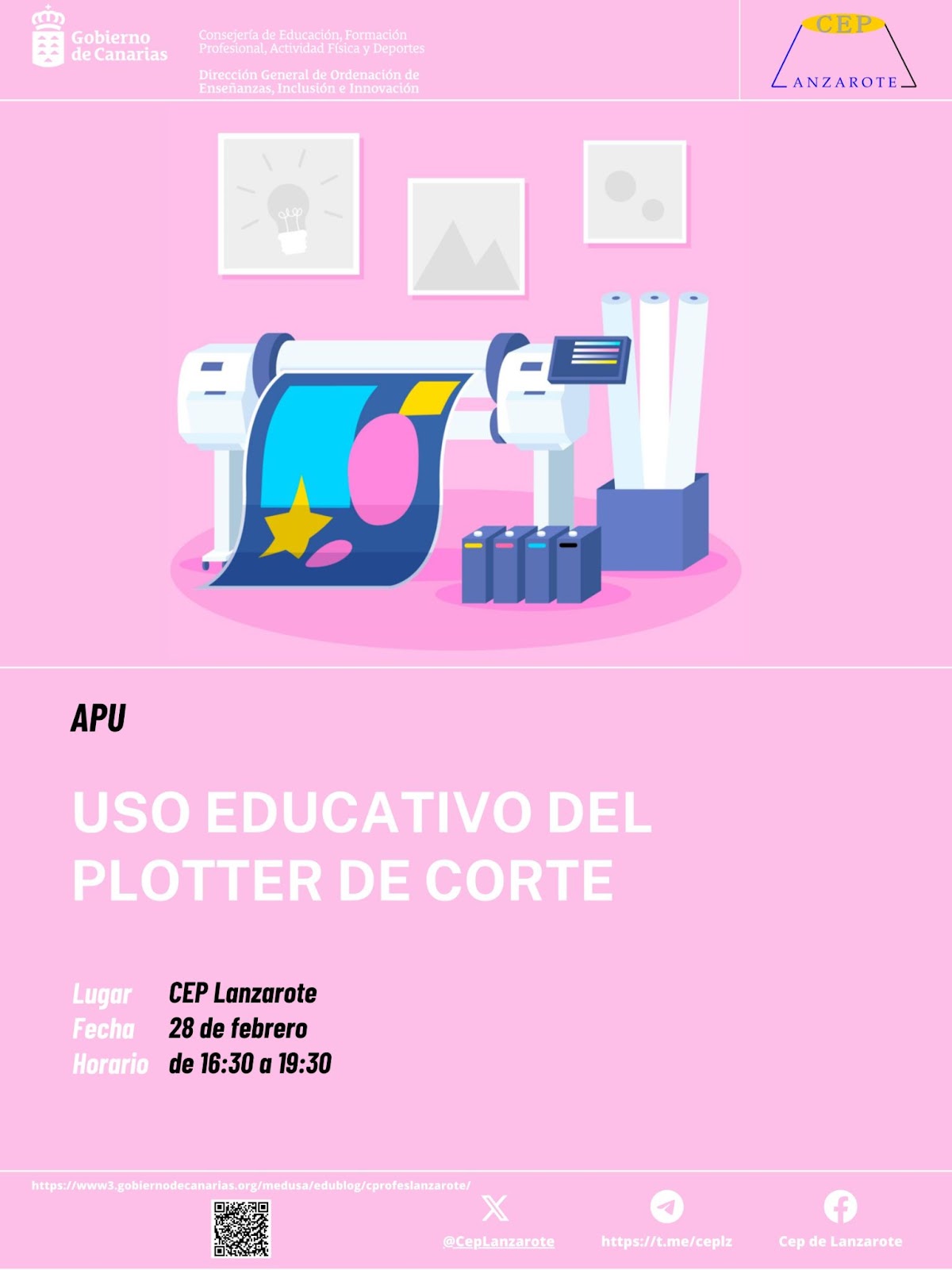 APU: USO EDUCATIVO DEL PLOTTER DE CORTE