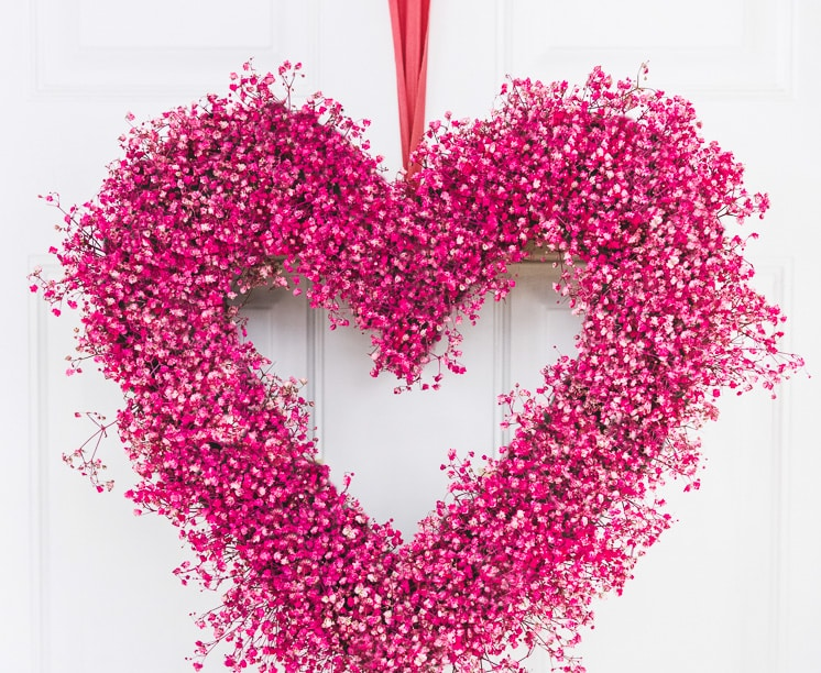 diy valentines wreaths