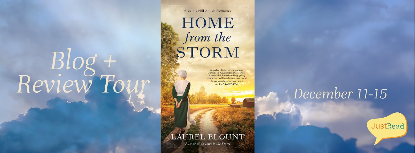 Home from the Storm JustRead Blog + Review Tour