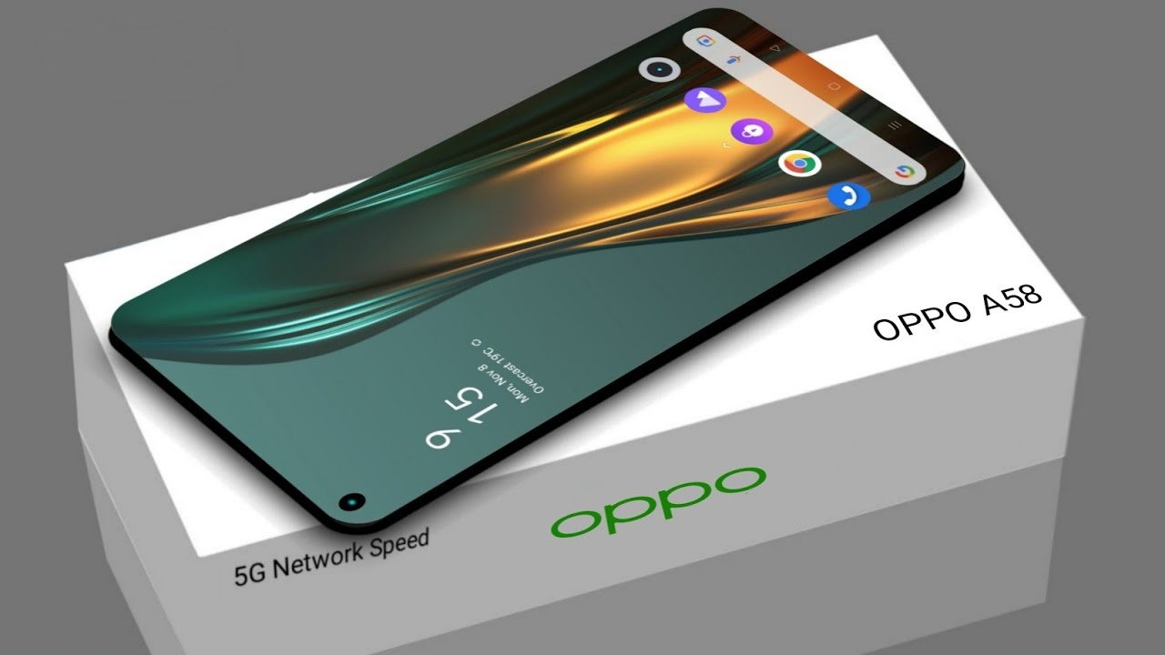 OPPO A58, HP murah dengan desain yang elegan