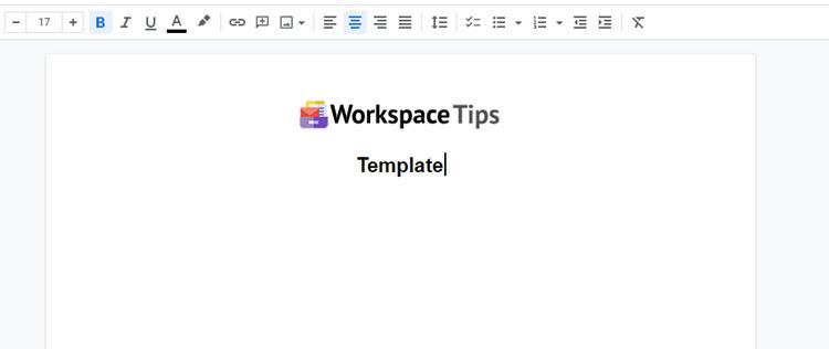 How to Create and Use Google Docs Templates | Workspace Tips