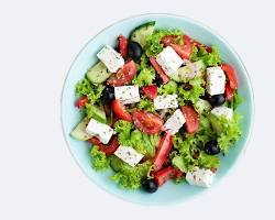 Salade grecque au Quantum Isoraka