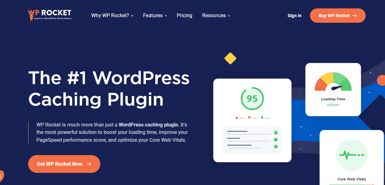 WP Rocke: One of the Best WordPress Cache Plugins