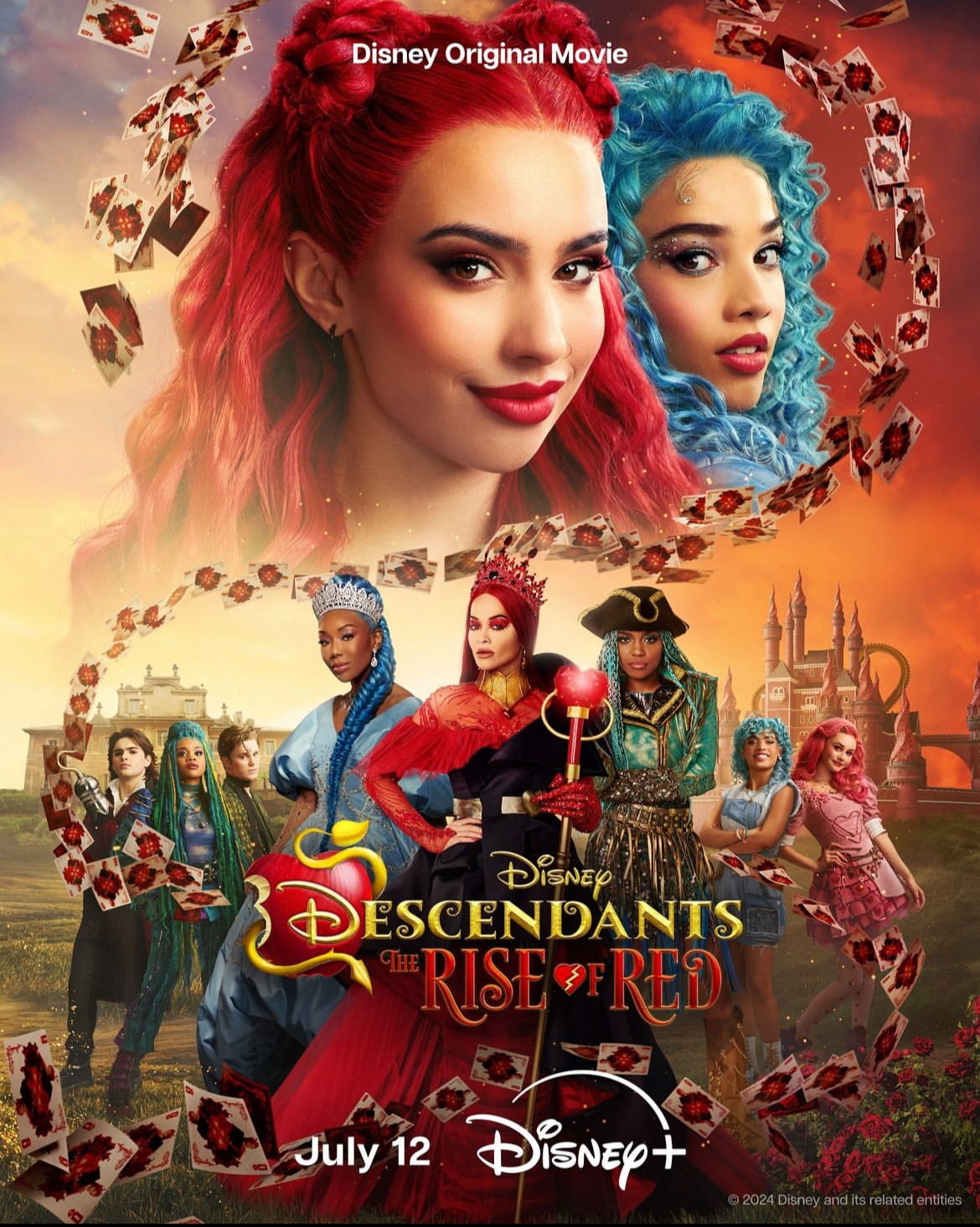 Rise Of Red The Sescendents New Movoe By Disney