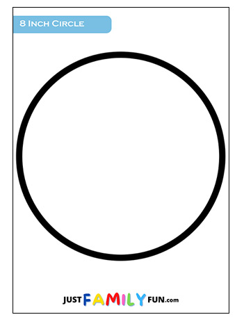 8 Inch Circle Template