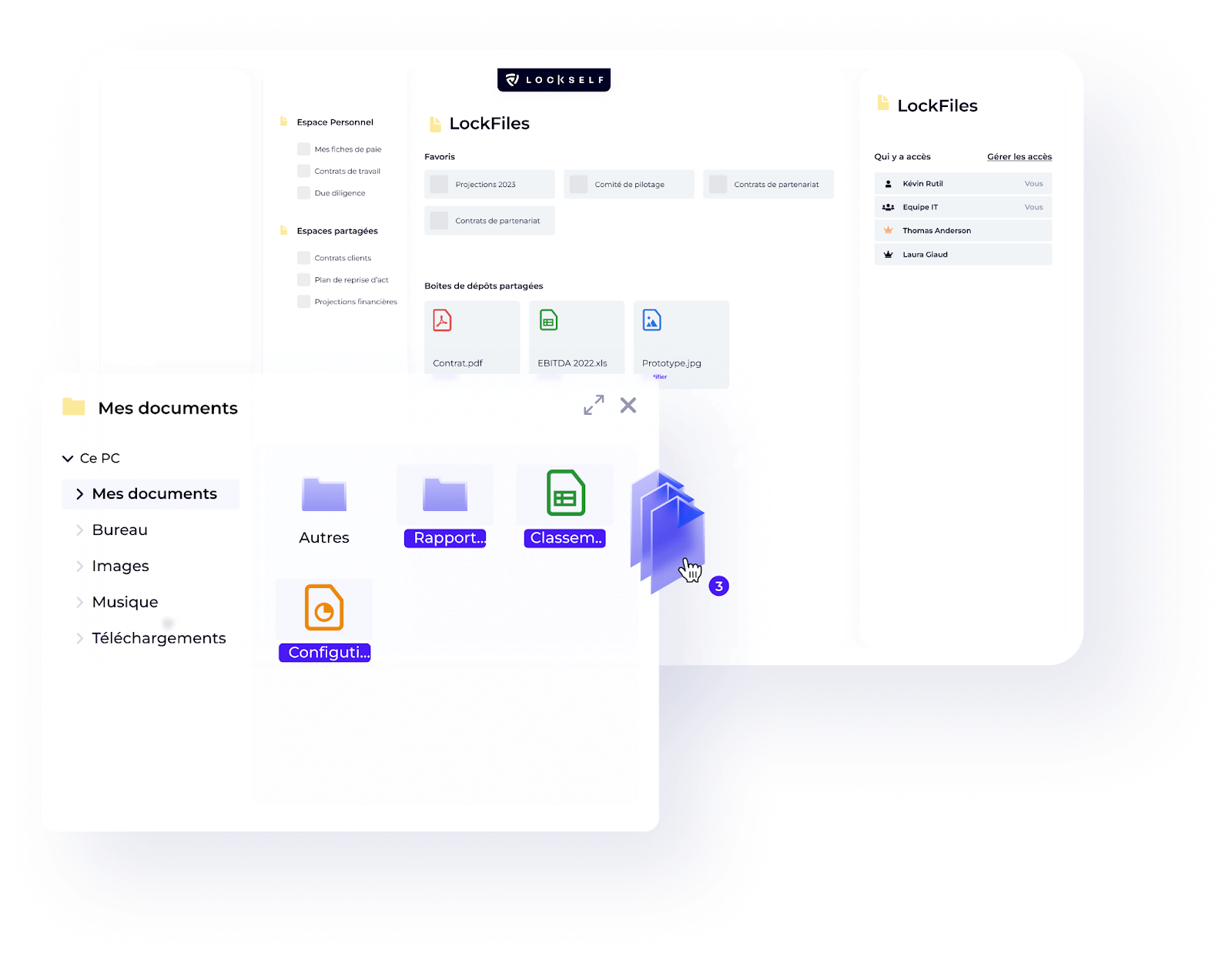 Aperçu des fonctionnalités de LockFiles.