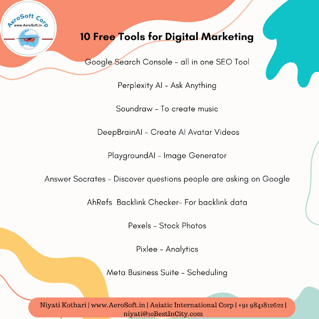 Free Digital Marketing Tools, Free Seo Tools, Content Creation, Content Marketing, Seo, Learn Digital Marketing,