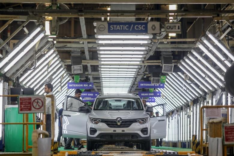 Media Tour of Renault Nissan Chennai Plant